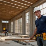 Empleado del mes en la construccion